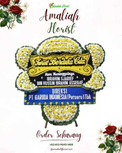 Papan Bunga Duka di Sabarwangi